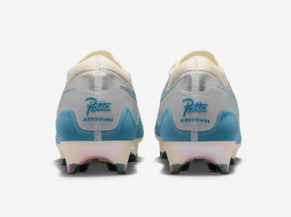 Mercurial Vapor 16 Elite x Patta FG - Sonderedition Chrom/Weiß/Schwarz