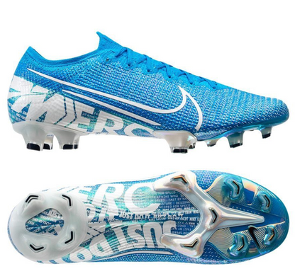 Mercurial Vapor 16 Elite x Patta FG - Edición Especial Cromado/Blanco/Negro