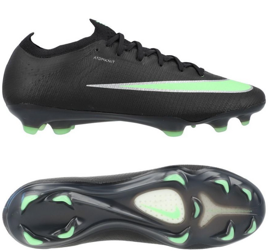 Mercurial Vapor 16 Elite x Patta FG - Edición Especial Cromado/Blanco/Negro